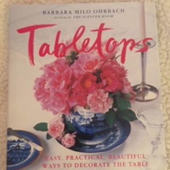 HARD COPY BOOK "TABLETOPS" BY: BARBARA OHRBACH - Picture 2 of 6